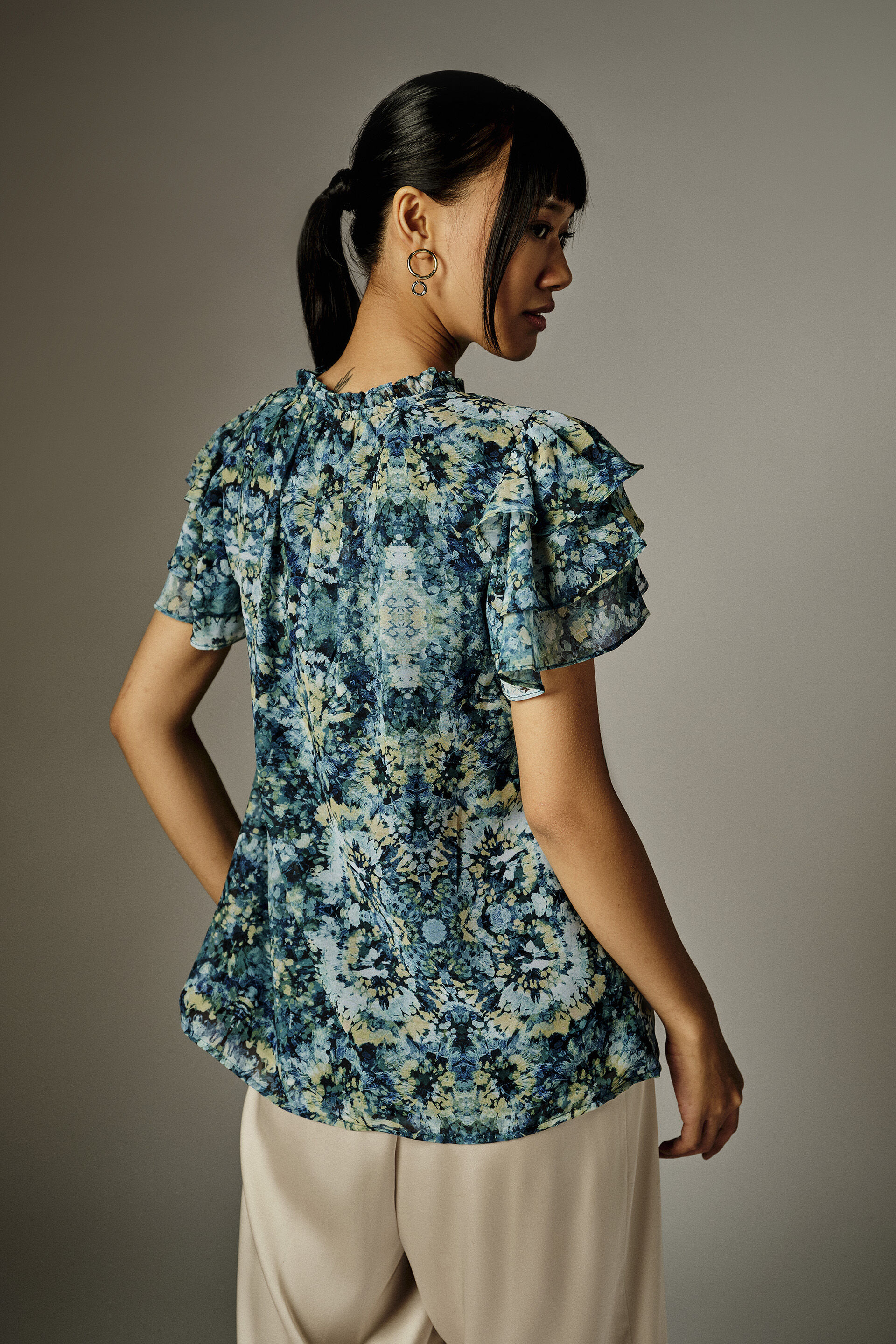 Tabitha Teal Top, Green, image 6